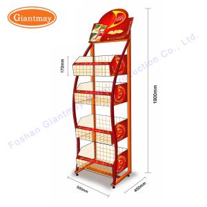 Wholesale Supermarket Chocolate Chip Display Rack Steel Display Stand from china suppliers