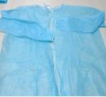 Short Sleeve Patient Surgical Gown , Disposable Plastic Gowns Anti Permeate