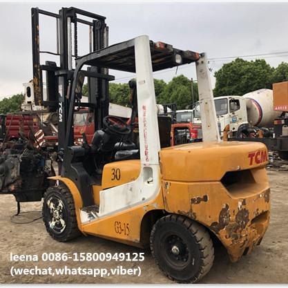 used 3ton tcm forklift FD30T7 originally made in japan in 2010 low working hrs