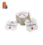 White Paper Printable Paper Material High Durability Cardboard Gift Tags