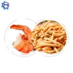 Wheat Flour Chips Frying Snack Food Machine 120-250kg/H