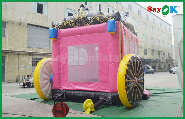 Inflatables Bounce House 6 X 4m Commercial Childrens Bouncy Castle Hire Blow Up Bounce House