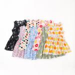Children's Dress Clothing Girls Floral Print Dress Cartoon Printing Princess
