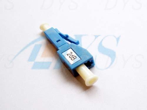 LC 2 dB Blue Fiber Optic Attenuator Environmental Stable With 1240nm - 1620nm
