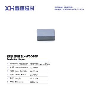 Wholesale Fine Grinding Of Permanent Ferrite Magnet (R72.50mm-r60.7mm)×27.9mm For Inverter Motor W5018F from china suppliers