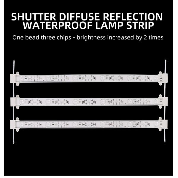 12VDC 130lm SMD3030 Diffuse Reflective lED Backlight Strip