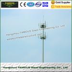 Monopole And Lattice Tower Pole Steel Frame Buildings For Wind Power Tower