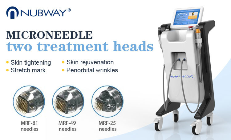 Nubway New Arrival!!! Fractional rf microneedle skin rejuvenation ce approved rf fractional micro needle machine