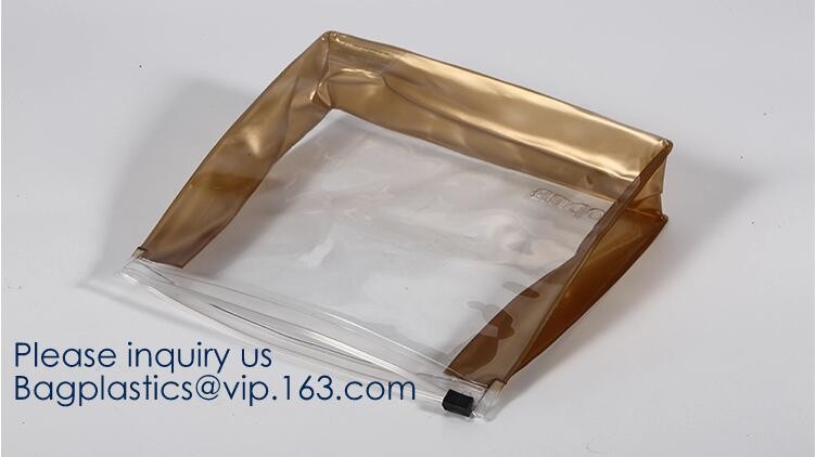 Wholesale high quality transparent eva cosmetic bag for swimwear/ large capacity storage bag for toiletries, BAGEASE