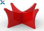 ISO FCC Acrylic Display Sheet Sphere Rack For Football Basketball