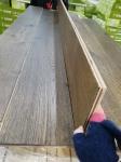 Brown stained European Oak Engineered timber flooring, wood flooring supplier &