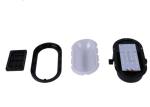 Exterior Aluminum Base Plastic Body LED Bulkhead Lamp Epistar 6500k 80LM/W