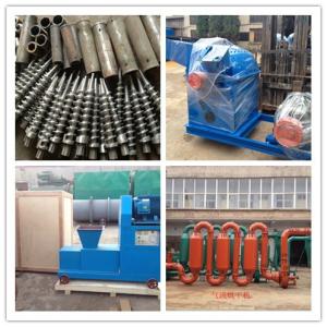 Wholesale manufacturer rice straw charcoal briquette making machine from china suppliers