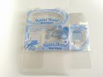 Foldable Dull Polish Clamshell Plastic Packaging Box, Fashion Transparent