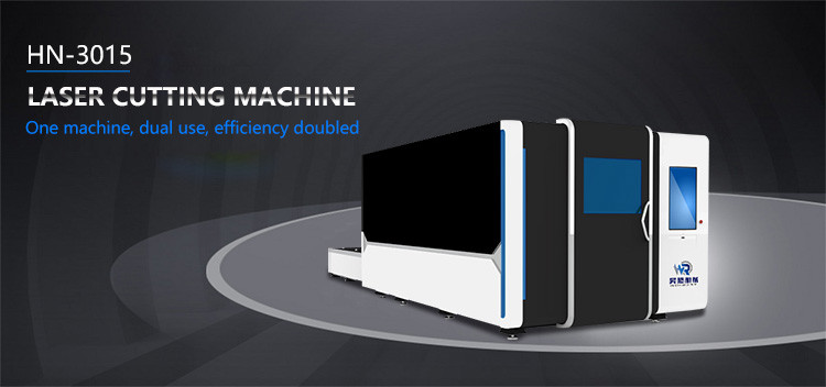 High Power Speed Cnc Sheet Metal Double Table Fiber Laser Cutting Machine With Prot