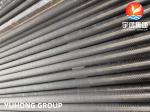 Stainless Steel Embedded G Fin Tube, ASTM A249 TP304 Welded Tube With Aluminum