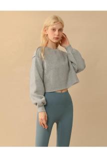 Wholesale Solid Pattern Black Oversized Sweatshirts Hemp Bamboo Custom Label from china suppliers