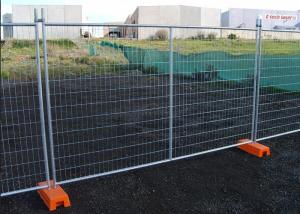 Wholesale Anti - Corrosion Secure Temporary Metal Fence Panels For Construction Site from china suppliers