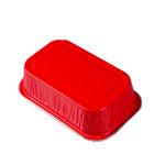 500ml Disposable Airplane Lunch Box Aluminum Foil Pan Airline Food Packing Trays