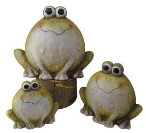 Wholesale Frogs Animal Garden Ornaments , Outdoor Animal Statues For Backyard from china suppliers