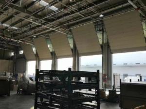 Wholesale HDG Steel Industrial Sectional Doors Customized Insulated Sectional Steel Doors from china suppliers