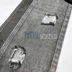 170CM 340gsm Washed 100% Cotton Denim Fabric For Pants Jackets Skirts And Bags