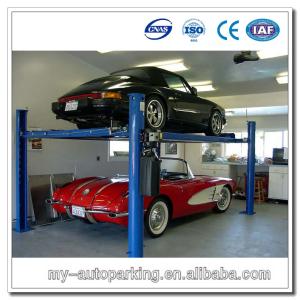 Wholesale Double Four Post Lift 2 Level Parking Lift Car Lifter Price from china suppliers