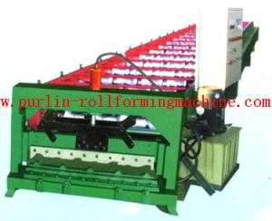 Wholesale Automatic Rock Wood / EPS Sandwich Panel Roll Forming Machine , Roof Tile Production Line from china suppliers