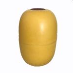 Commercial Gill Net Floats Yelllow Orange White Red Color PVC Material