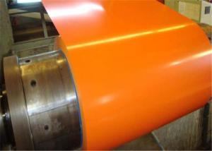 Wholesale Zinc Color Coated Galvanized Steel Coil , Galvanized Steel Panels DX51D Grade from china suppliers