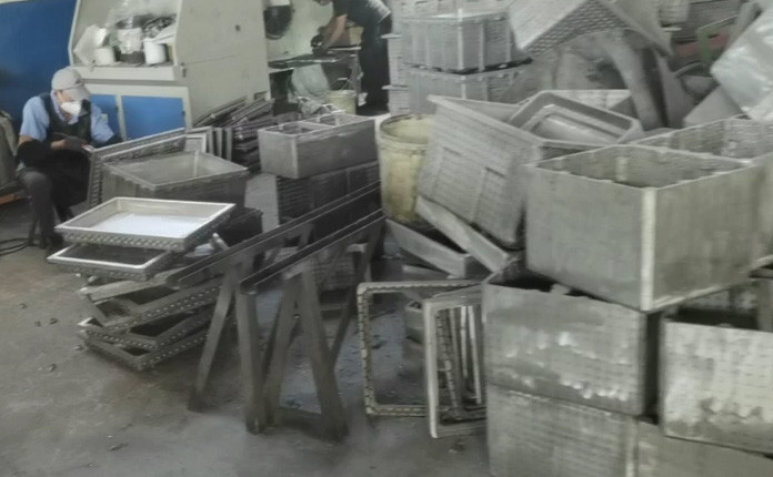 Aluminum Alloy EPS Molds CNC Processing For Vegetables