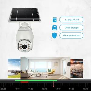 Wholesale 1080P 4MP 4G Solar Powered Security Camera IP PTZ With Battery from china suppliers