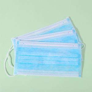 Wholesale 50pcs/Box 3 Ply Nonwoven Dust Protection Mask from china suppliers