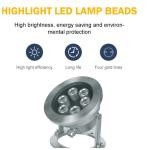 Stainless Steel IP68 100W Waterproof Underwater LED Lights