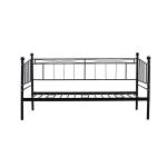 Twin Steel Metal Daybed Frame Slats Platform 0.6-1.5mm Thick Steel Pipe