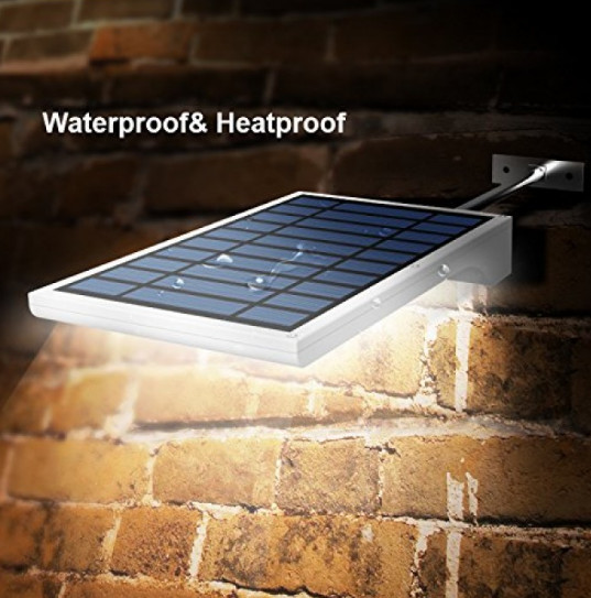 2017 450LM 36 LED Solar Power Street Light PIR Motion Sensor Lamps Garden Security Lamp Outdoor Street Waterproof Wall