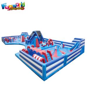 Wholesale Blue And White Combo Pvc Inflatable Bounce House For Children ROHS from china suppliers
