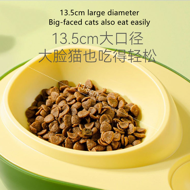 Avocado Pet Automatic Water Feeder Cat Dog Slow Food Bowl