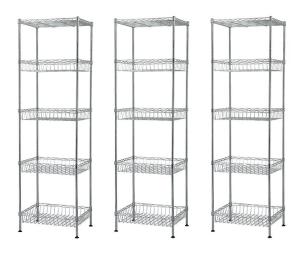 Wholesale Hotel Front Desk Display Metal Storage Shelves With Large Capacity from china suppliers