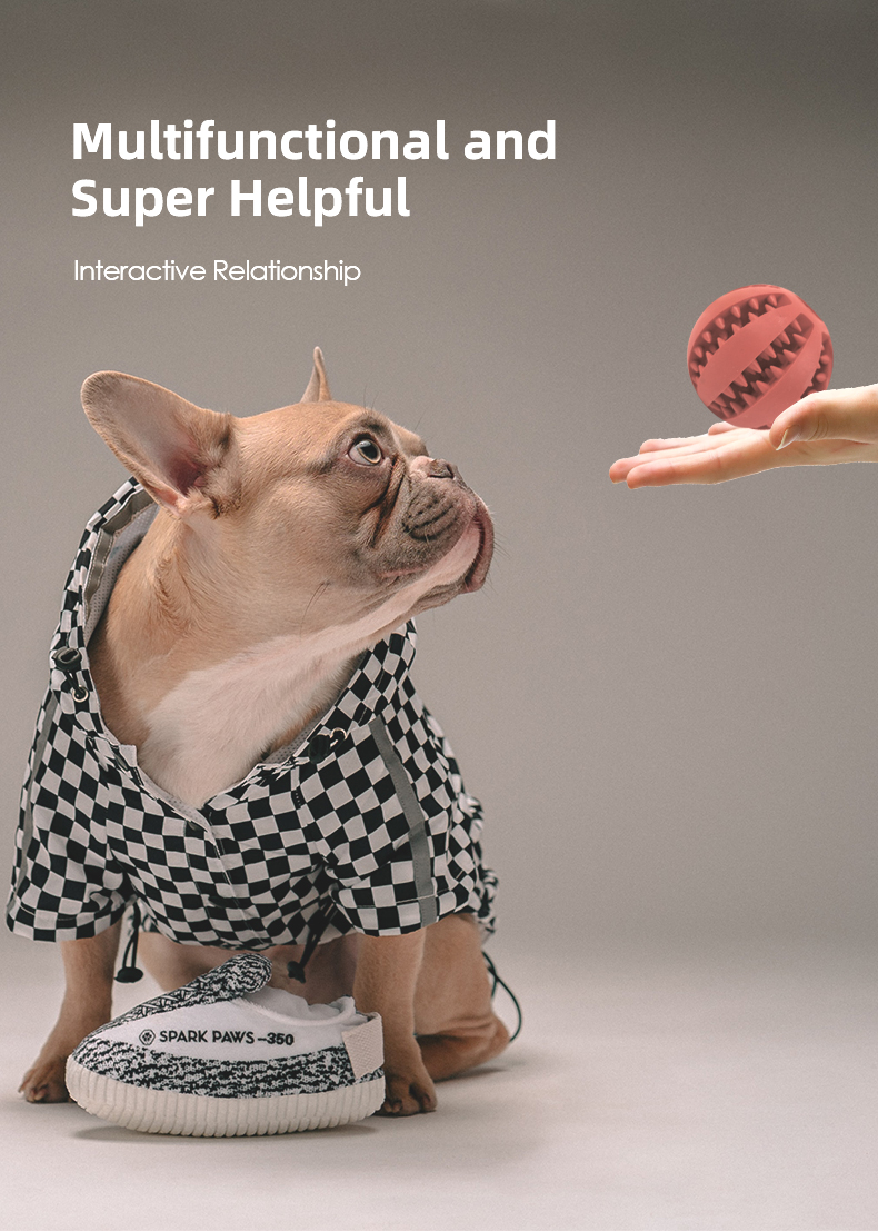 Dog Toy Pet BallHiding Food Puzzle Bite Interactive Chewfor Sustainable