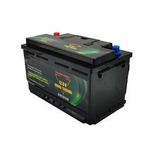 Wholesale 1000CCA BMS 12V Deep Cycle Battery 100ah Lifepo4 Auto Battery For Car Starting from china suppliers