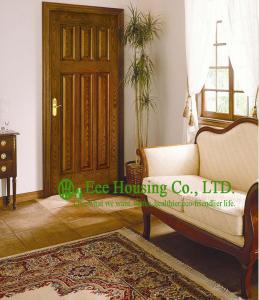 Wholesale Wood Color Superior durability fiberglass SMC door For Villas/Apartment, 8 feet height and 3 feet width from china suppliers