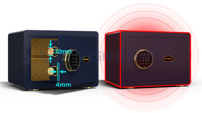 H250mm Secure Product Electronic Lock Home Safe Box