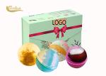 Private Label Bath Bomb Gift Sets organic Herbal Ingredients Bath Fizzy