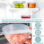 Multicolor Round Silicone Stretch Lids Reusable For Food Storage