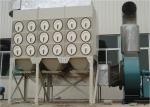 Carbon Steel Sawdust Cartridge Dust Collector Pulse Jet Fabric Filter 720m2