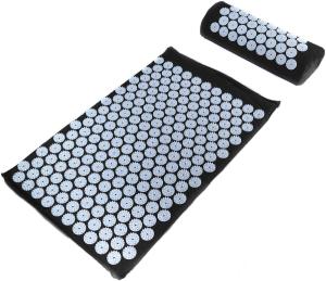 Wholesale Relieve Sciatic 66*24cm Massage Acupressure Yoga Mat Black Acupressure Pad from china suppliers