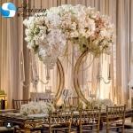 140CM Black Iron Stand For Flower Decoration Metal Wedding Table Centerpieces