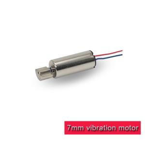 Wholesale Micro DC Vibration Motor 7mm Diameter 1.5v 3v 3.7v Coreless DC Motor from china suppliers