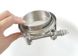 Wholesale Universal Auto Spare Parts Exhaust Pipes Turbo Downpipe V Band Exhaust Clamp from china suppliers